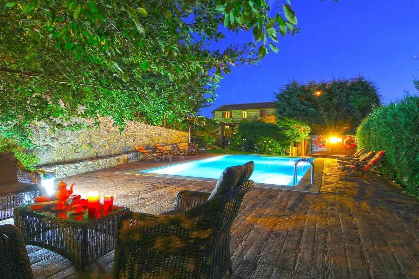 Cas Do Mestre Casa Rural Con Encanto Pontevedra Eksteriør bilde