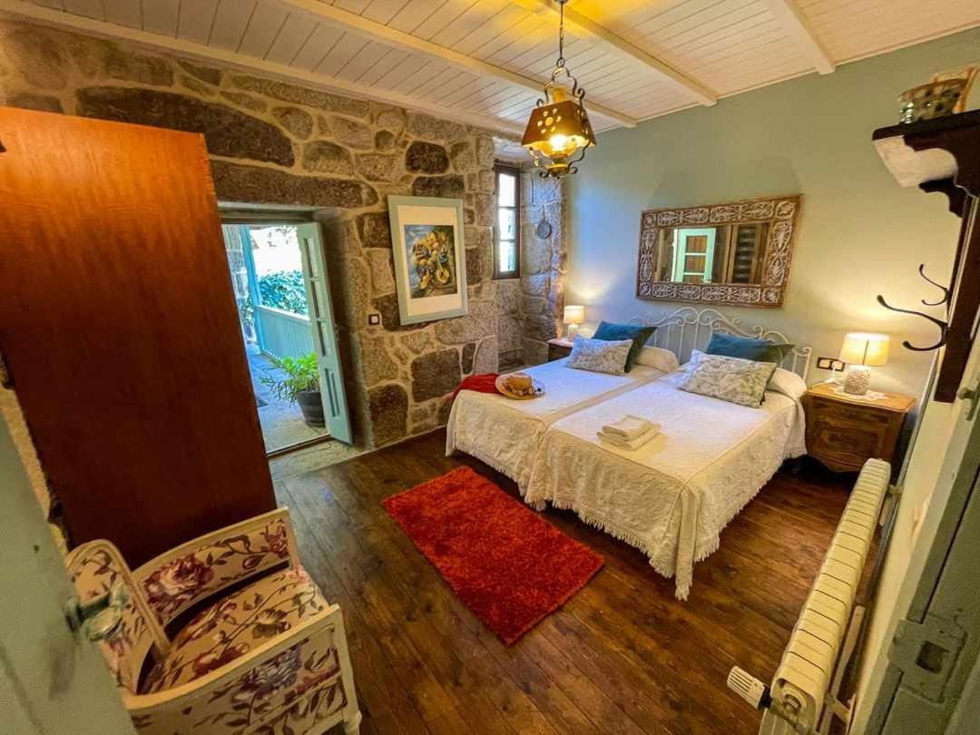Cas Do Mestre Casa Rural Con Encanto Pontevedra Eksteriør bilde