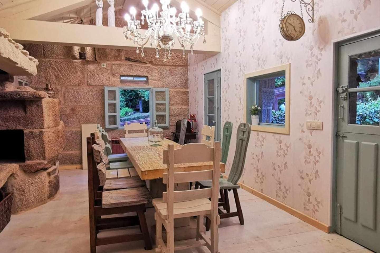 Cas Do Mestre Casa Rural Con Encanto Pontevedra Eksteriør bilde